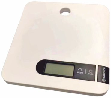 Кухонные весы SAKURA SA-6051W белый