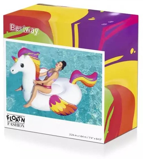 Игрушка-наездник для взрослых, для подростков Bestway кол-во мест: 1, мультиколор