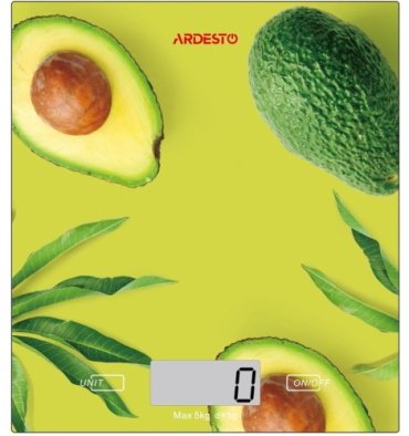 Кухонные весы Ardesto SCK-893AVOCADO зеленый