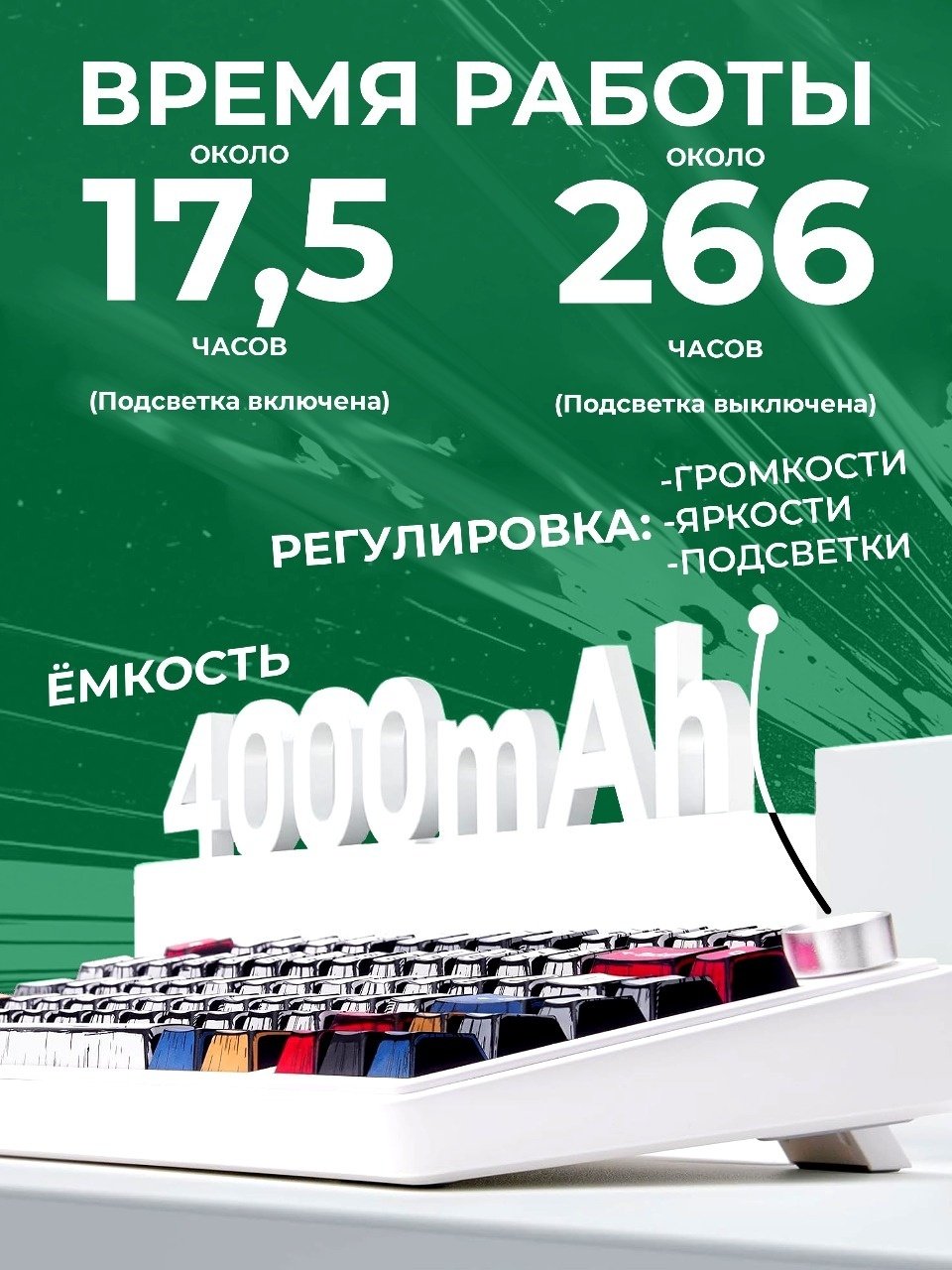 Клавиатура AULA F75 Comics белый купить,NaN