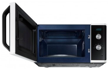 Микроволновая печь Samsung MS23K3614AW BW черный-белый