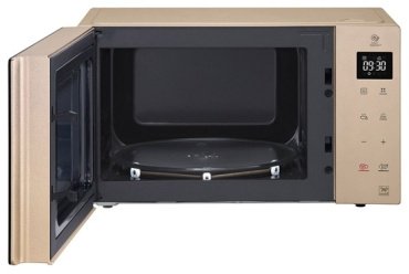 Микроволновая печь LG MS2535GISH черный- золотистый
