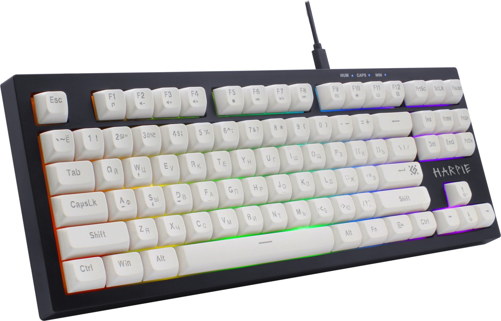 Клавиатура Defender Harpie GK-401 черный купить,NaN