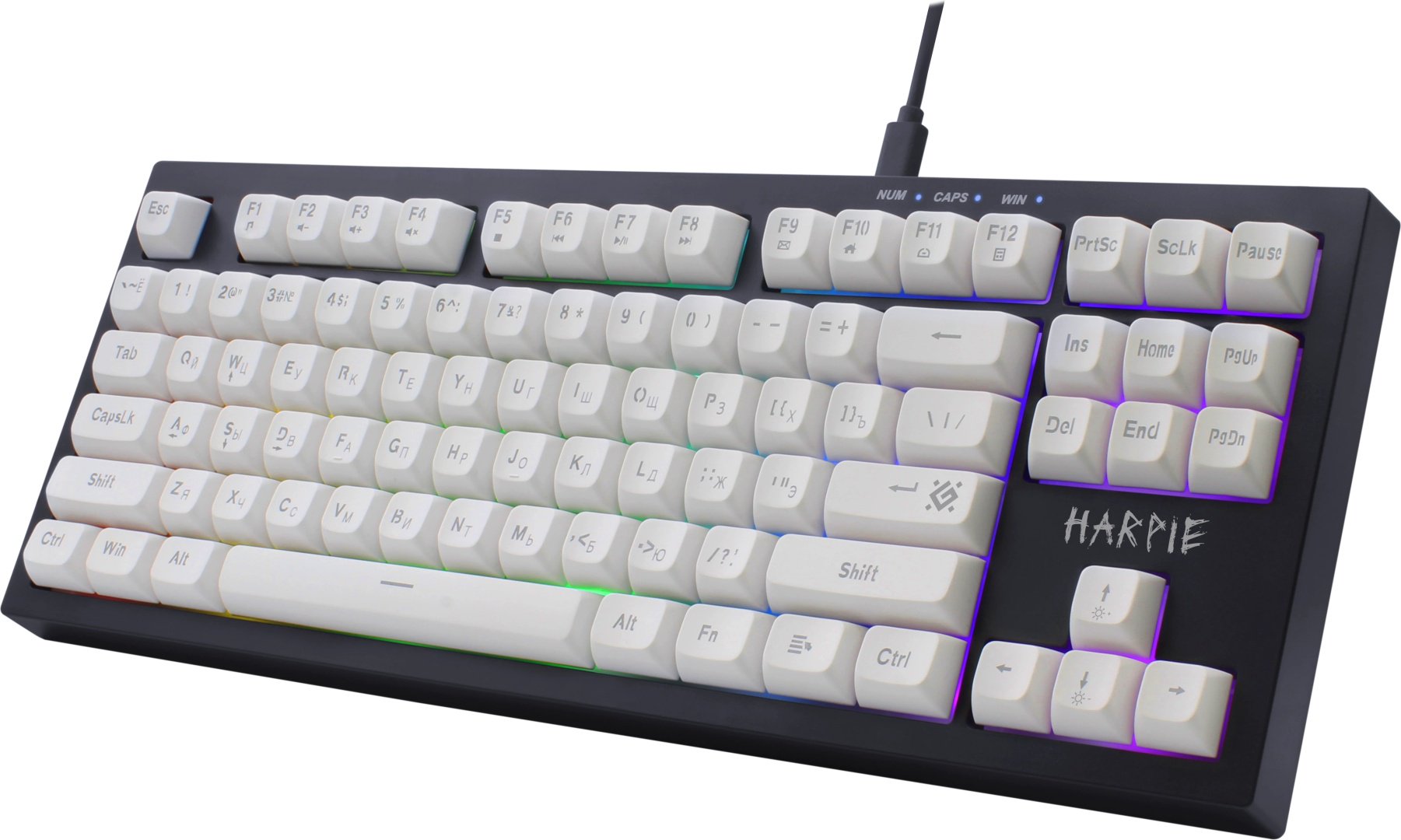 Клавиатура Defender Harpie GK-401 черный купить,NaN
