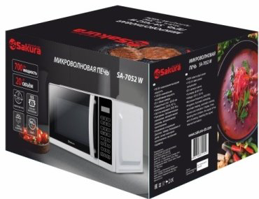 Микроволновая печь SAKURA SA-7052W белый
