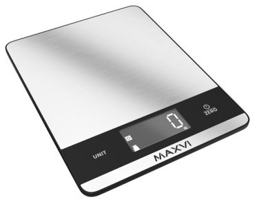 Кухонные весы MAXVI KS121S серебристый купить,NaN