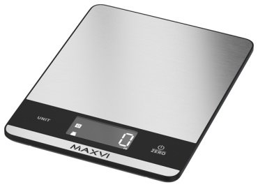 Кухонные весы MAXVI KS121S серебристый купить,NaN