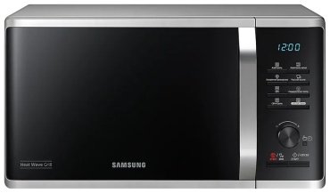 Микроволновая печь Samsung MG23K3575AS черный-серебристый