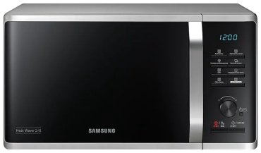 Микроволновая печь Samsung MG23K3575AS черный-серебристый