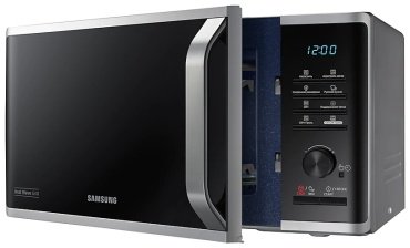 Микроволновая печь Samsung MG23K3575AS черный-серебристый купить,0