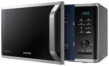 Микроволновая печь Samsung MG23K3575AS черный-серебристый купить,99990