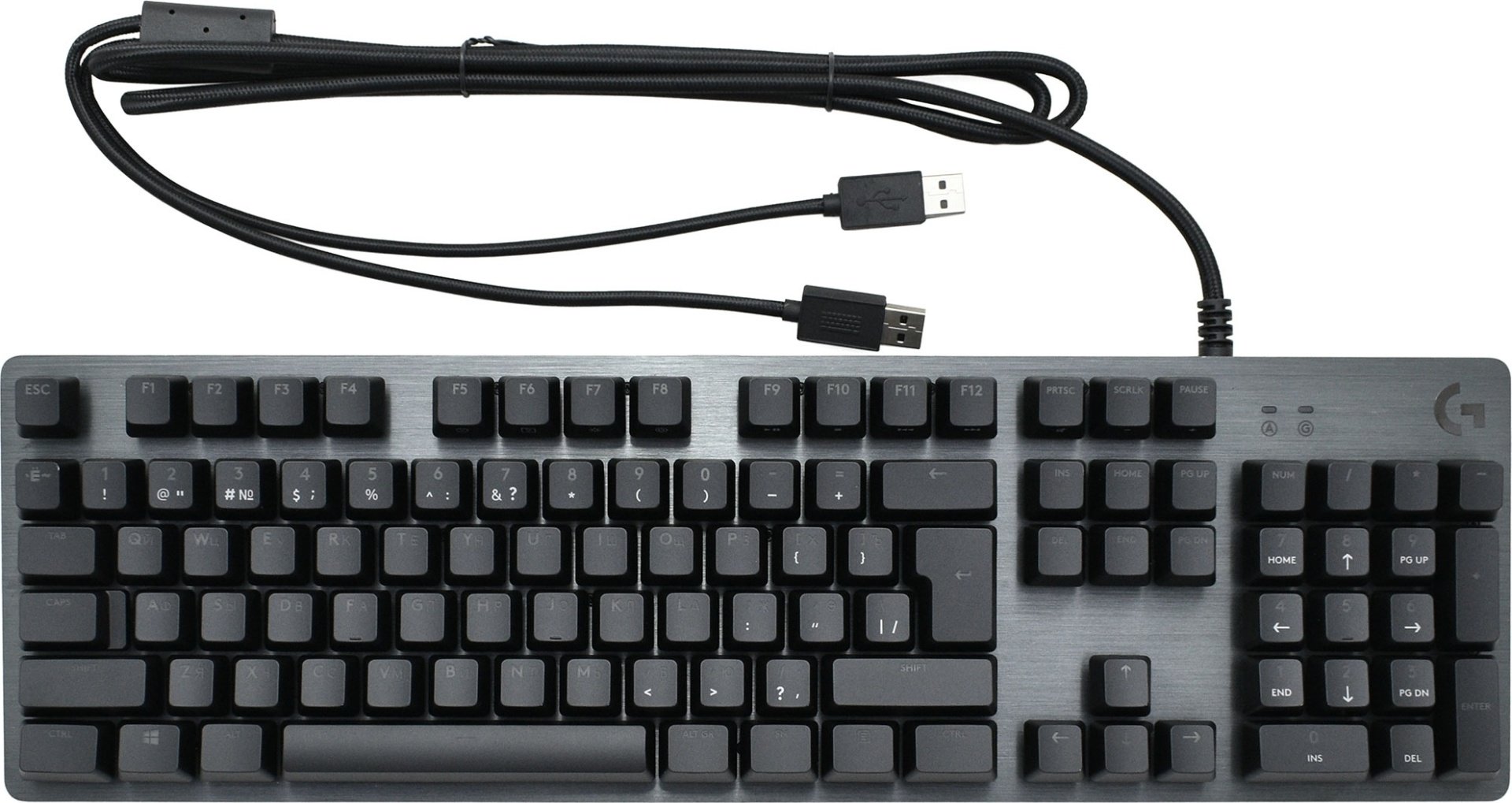 Клавиатура Logitech G513 Carbon GX Brown Switch черный купить,NaN