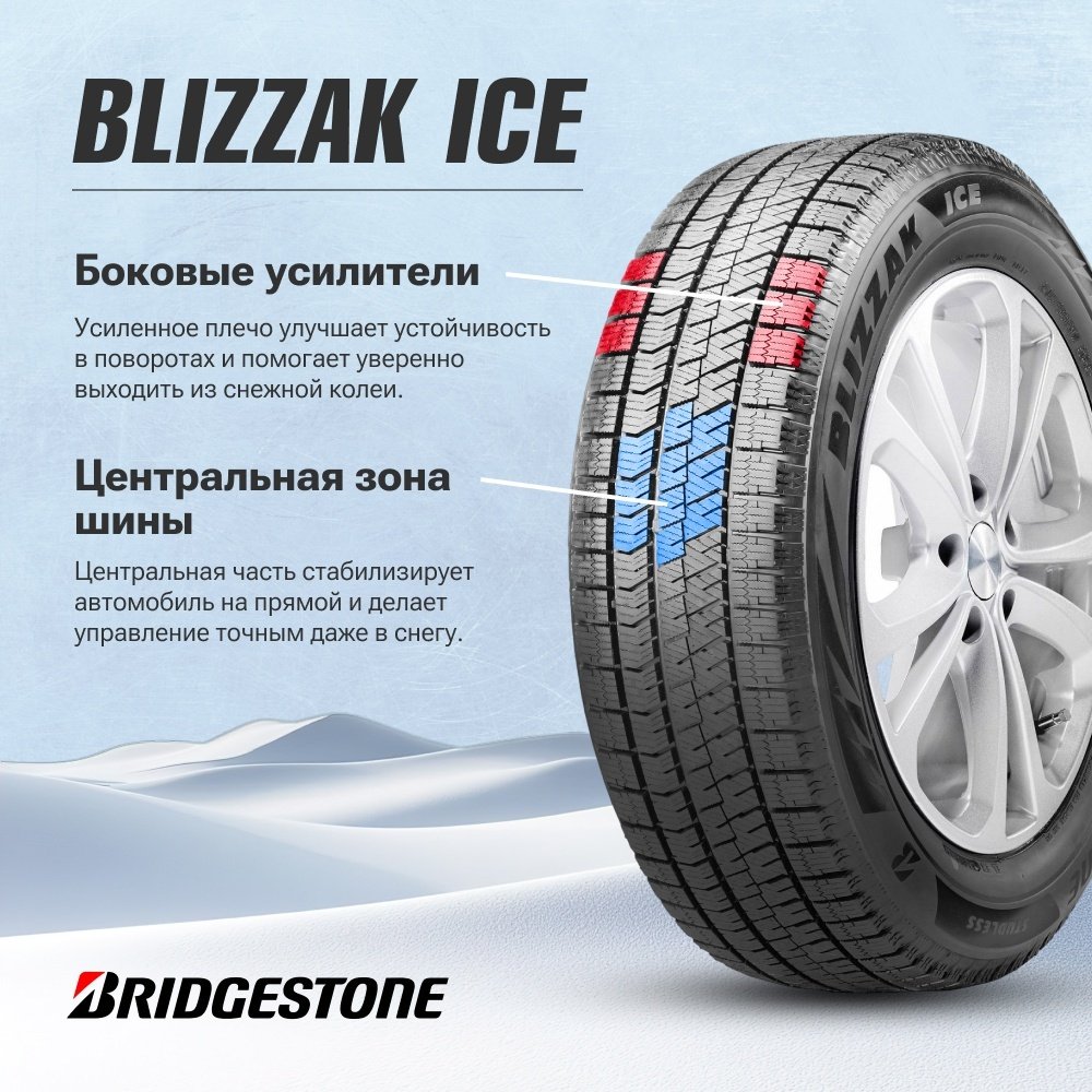 Bridgestone Blizzak Ice 215/60 R16 99 S без шипов купить,NaN
