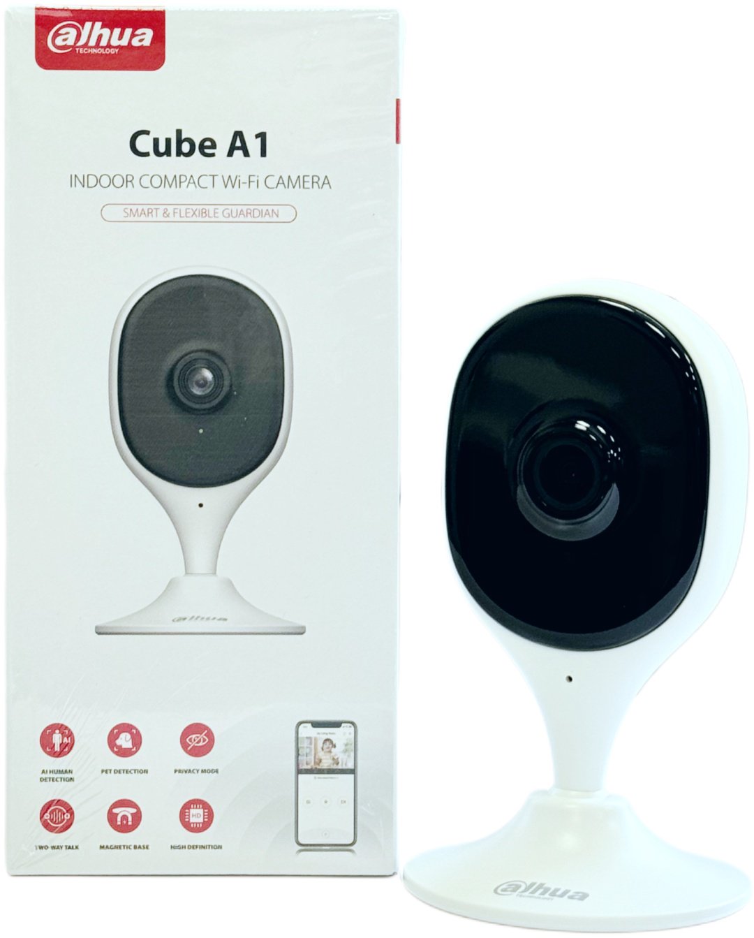 Dahua камера видеонаблюдения DH-C3A Cube A1 3MP, 3MP, расширение 2304x1296 купить,NaN