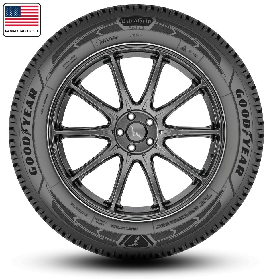 Goodyear UltraGrip Arctic 2 D-Stud SUV 255/50 R20 109 T с шипами купить,NaN