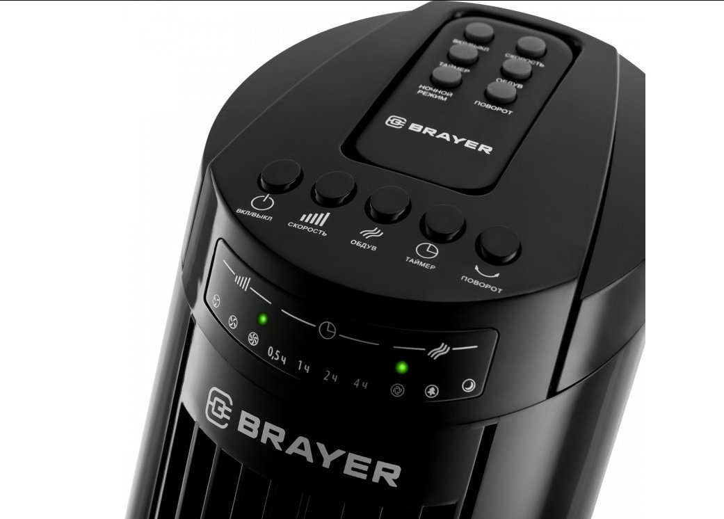 Вентилятор BRAYER BR4958BK черный купить,37990