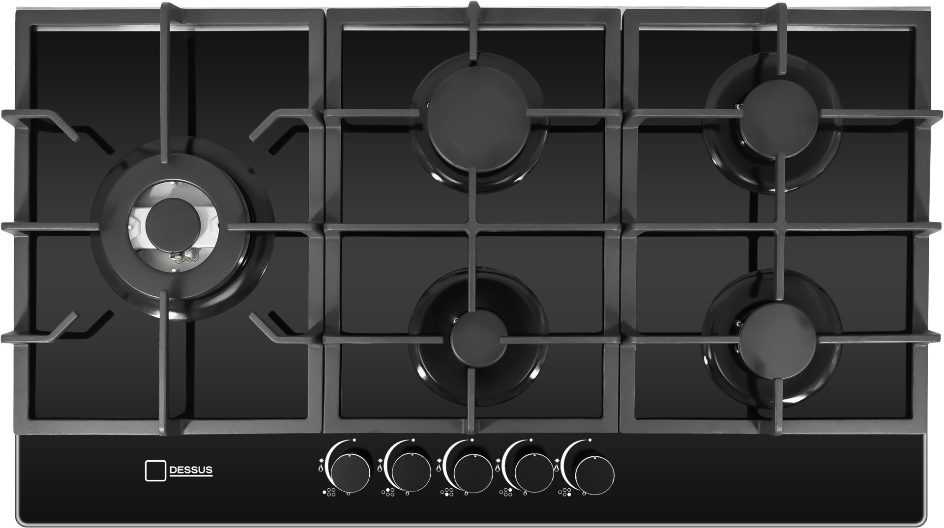 Варочная поверхность Dessus DCG-95002B черный купить,NaN