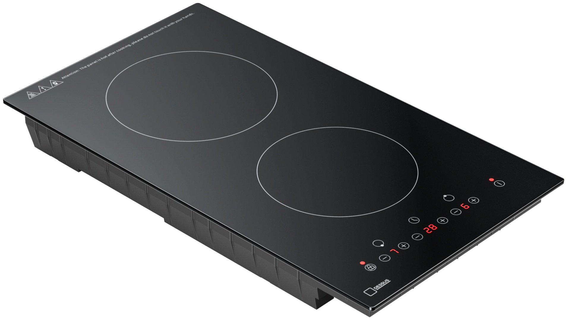 Варочная поверхность Dessus DCGC-30102B черный купить,NaN