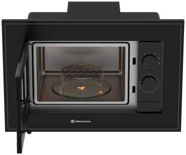 Микроволновая печь Hebermann HB MWO 20.01 черный купить,126990