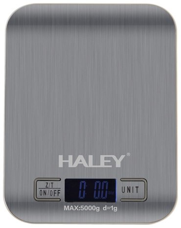 Кухонные весы Haley HY-5016 серебристый