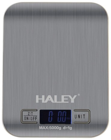 Кухонные весы Haley HY-5016 серебристый