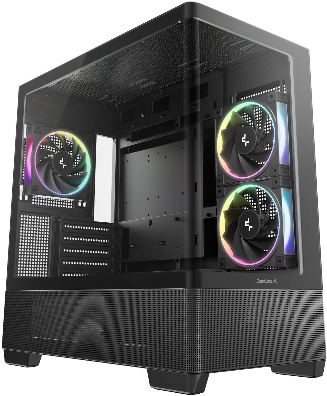 Корпус Deepcool CG380U 3F R-CG380U-BKAGM3-G черный купить,NaN