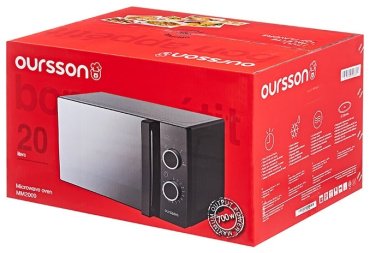 Микроволновая печь Oursson MM2009/BL черный купить,0