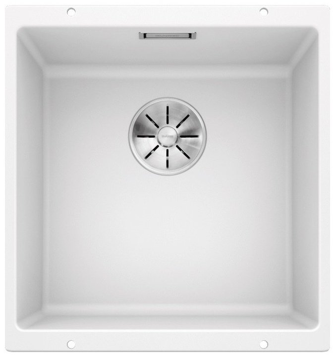 Кухонная мойка Blanco Subline 400-U 43х46х19 см, искусственный гранит, тон мягкий белый купить,235763