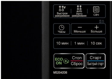 Микроволновая печь LG MS2042DB черный