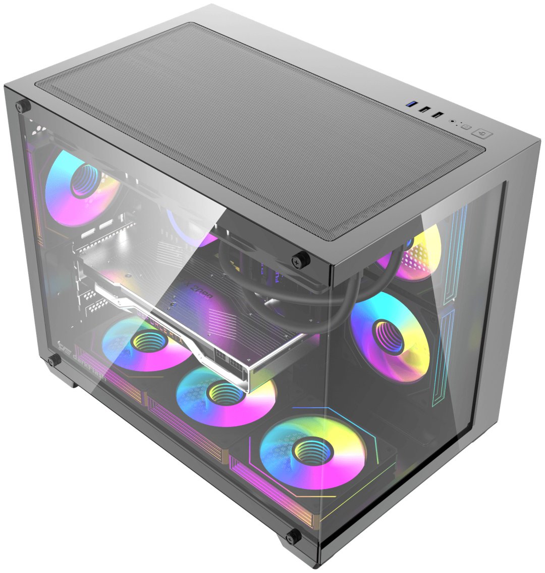 Корпус DarkFlash B275 Pro черный купить,NaN