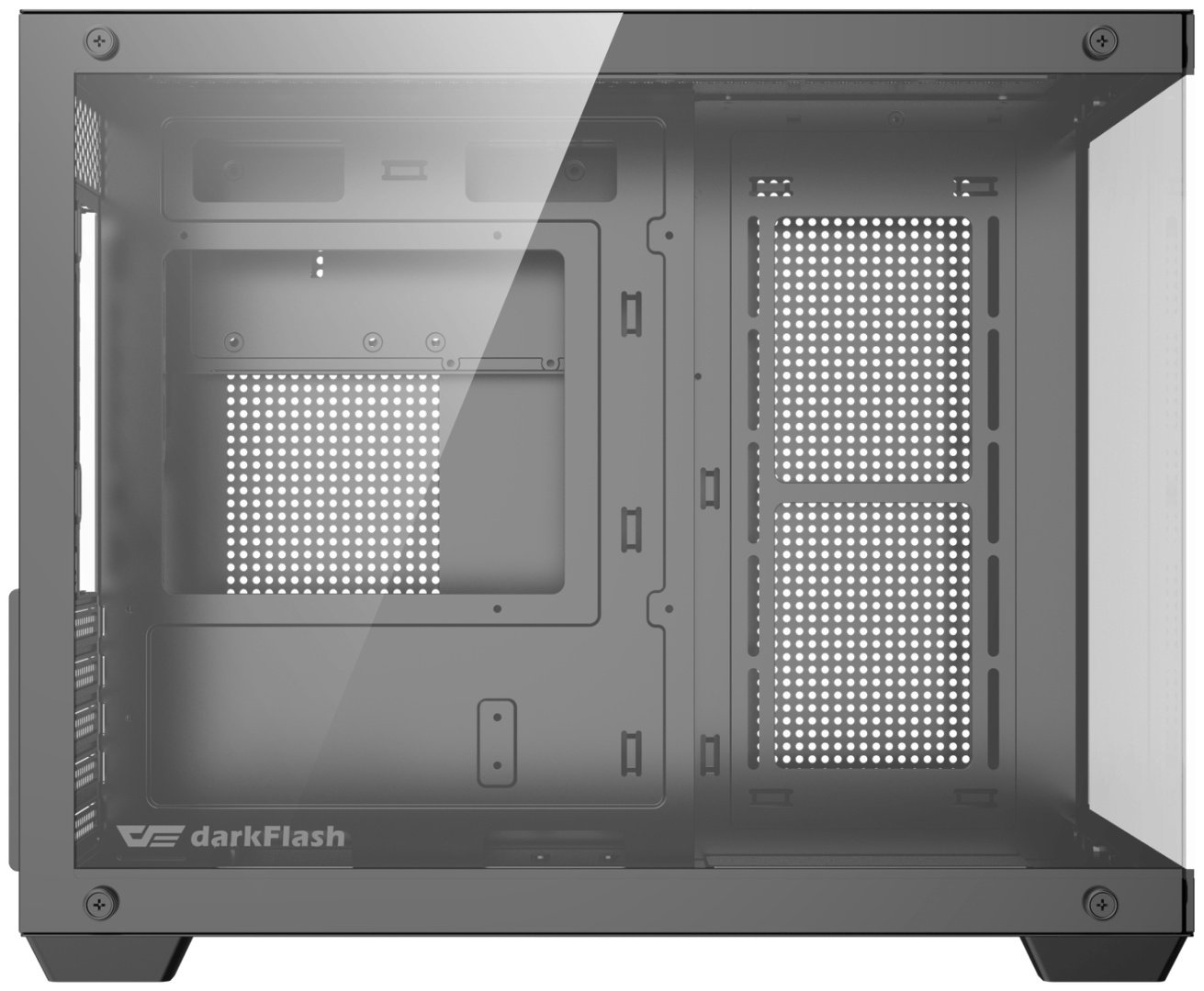 Корпус DarkFlash B275 Pro черный купить,NaN