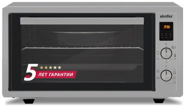 Настольная электропечь Simfer M4557 серый купить,NaN