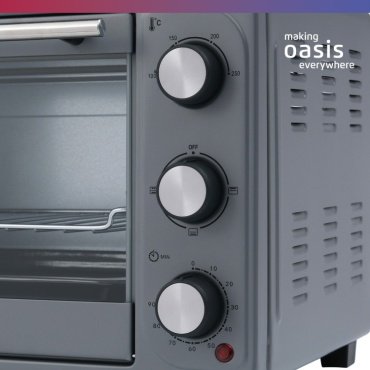 Настольная электропечь Oasis M-S30G серый купить,0