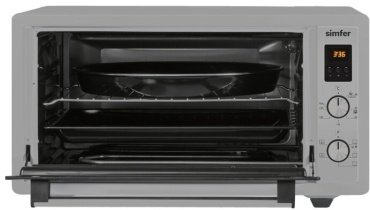 Настольная электропечь Simfer M4557 серый купить,NaN