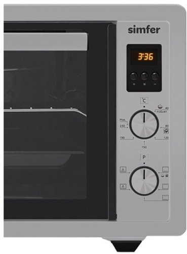 Настольная электропечь Simfer M4557 серый - ForteMarket Настольная электропечь Simfer M4557 серый купить,0