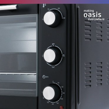 Настольная электропечь Oasis M-S45B черный купить,NaN