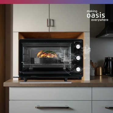 Настольная электропечь Oasis M-S45B черный купить,NaN