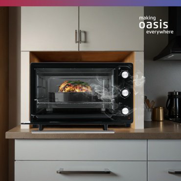 Настольная электропечь Oasis M-S45B черный купить,NaN