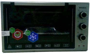 Настольная электропечь Shivaki MD 3618 E серый