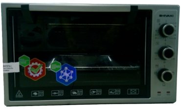 Настольная электропечь Shivaki MD 3618 E серый