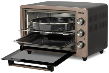 Настольная электропечь Simfer M3430 золотисто-розовая купить,NaN