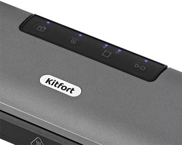 Вакуумный упаковщик Kitfort KT-1527 черный, серый купить,0