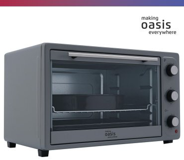 Настольная электропечь Oasis M-S45I серый купить,NaN