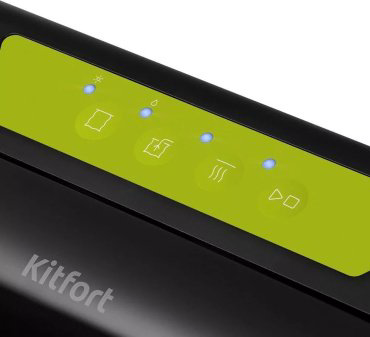 Вакуумный упаковщик Kitfort KT-1528-2 черный, зеленый купить,NaN