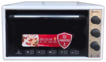 Настольная электропечь Rebus PRO 645 INOX белый купить,NaN