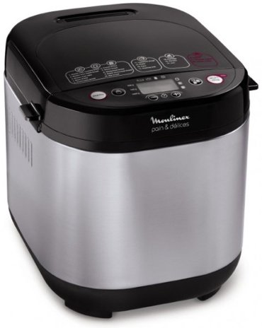 Хлебопечь Moulinex OW240E30 черный, серебристый