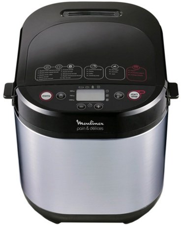 Хлебопечь Moulinex OW240E30 черный, серебристый - ForteMarket Хлебопечь Moulinex OW240E30 черный, серебристый купить,0