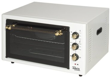 Настольная электропечь Oasis M-45CR (S) белый купить,NaN