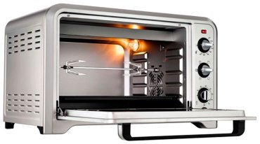 Настольная электропечь Moulinex OX464E32 серебристый - ForteMarket Настольная электропечь Moulinex OX464E32 серебристый купить,0