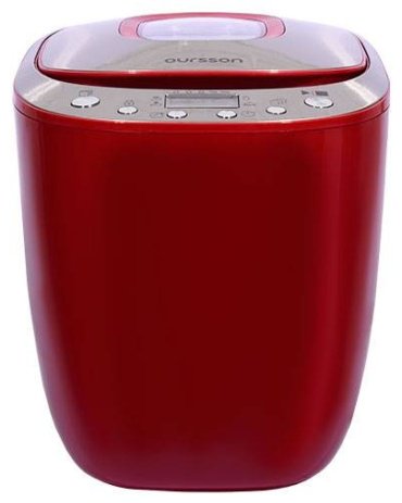 Хлебопечь Oursson BM1023JY/RD серебристый, красный